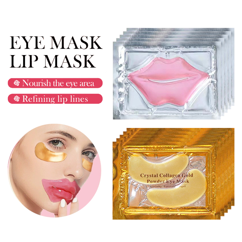 Skincare Qv - 10/20 stücke Goldene Kristall Kollagen Augen