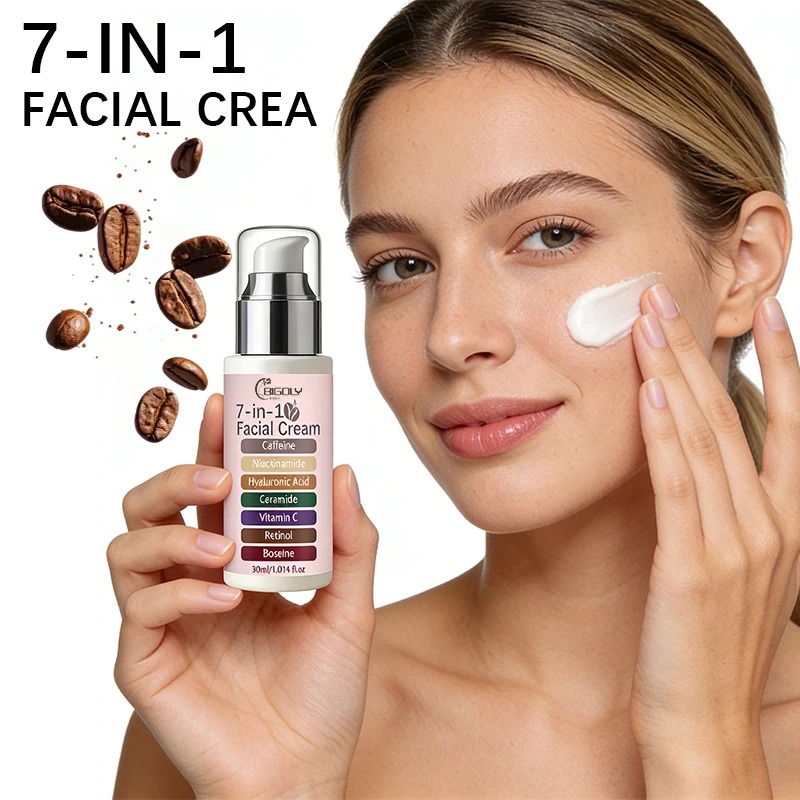 Skincare Vitamin C - 30ml 7-in-1 Essenzcreme, spendet Feuchtigkeit und