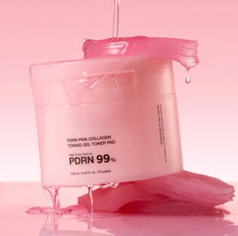 Skincare Glad2Glow - 70 Stück PDRN Pink Collagen Toning