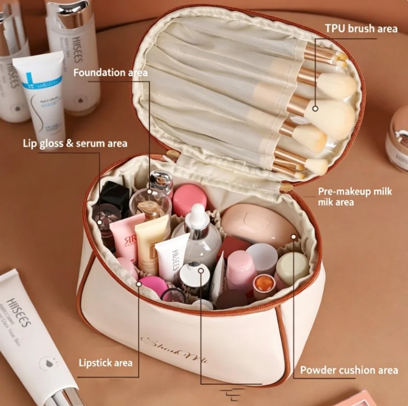 Reise-Kosmetiktasche mit große – Skincare D'Alba Bewertung und Preis
