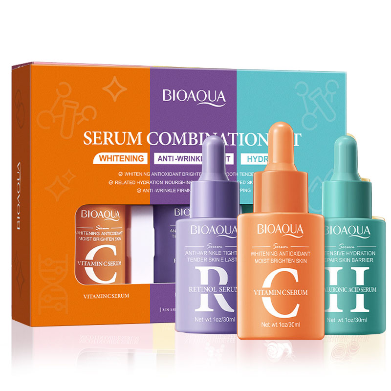 3 teile/satz BIOAQUA Vitamin C – Skincare Vitamin C Bewertung und Preis