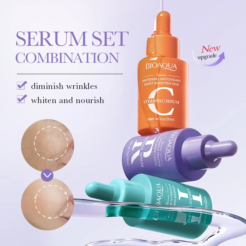 3 teile/satz BIOAQUA Vitamin C – Skincare Vitamin C Bewertung und Preis