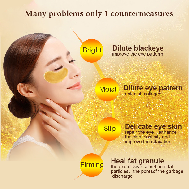 10/20 stücke Goldene Kristall  – Skincare Qv Bewertung und Preis