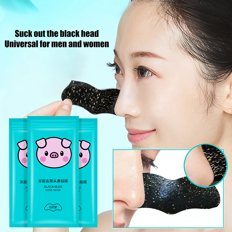 5/15/25/50Pcs Bambus Holzkohle – Charcoal Pore Strip Bewertung und Preis