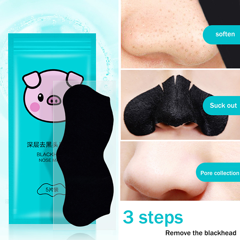 5/15/25/50Pcs Bambus Holzkohle – Charcoal Pore Strip Bewertung und Preis
