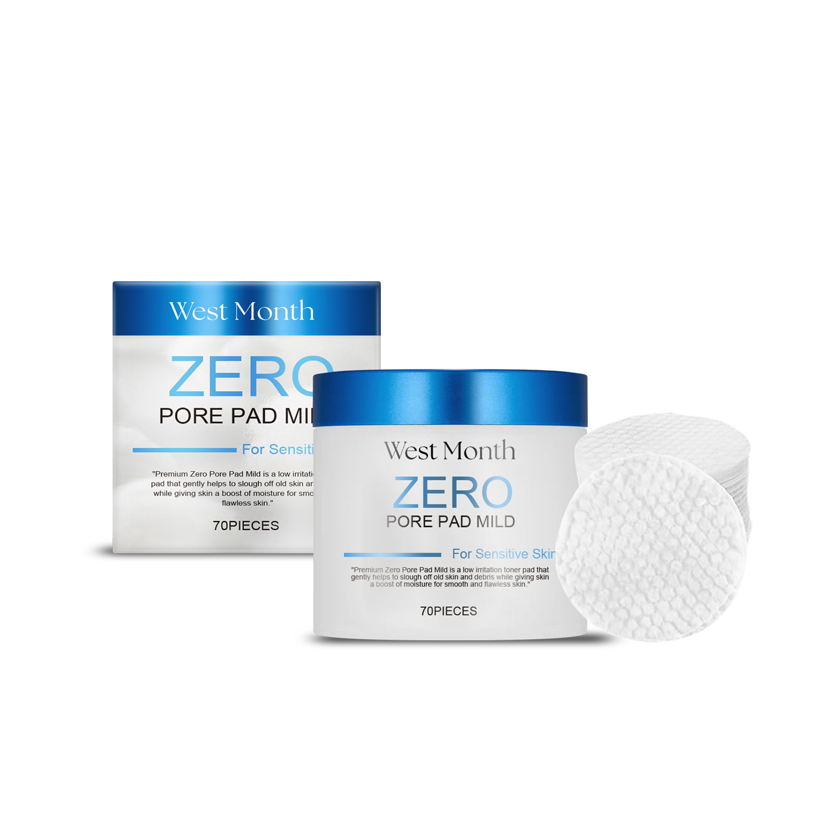 West Month Salicylsäure-Wattep – Skincare Glad2Glow Bewertung und Preis
