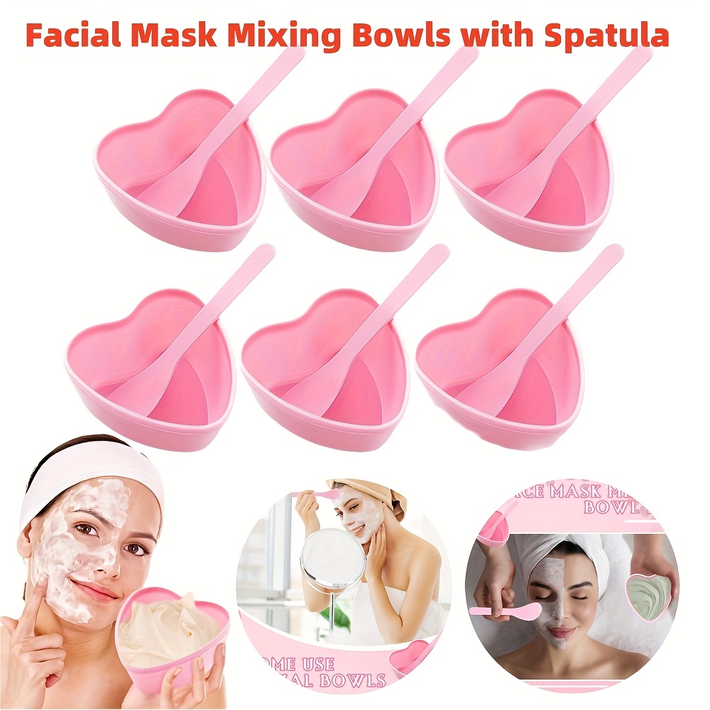 6-teilige rosa herzförmige Ges – Skincare Qv Bewertung und Preis