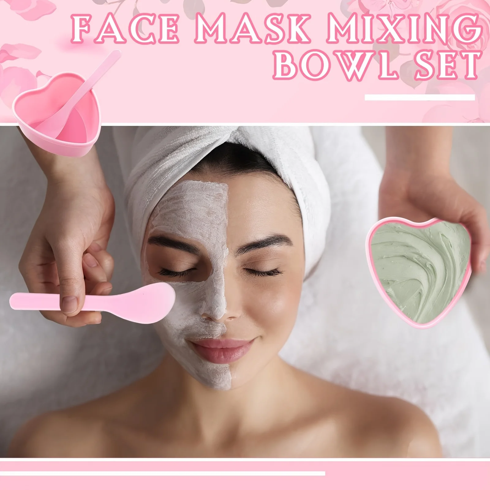6-teilige rosa herzförmige Ges – Skincare Qv Bewertung und Preis