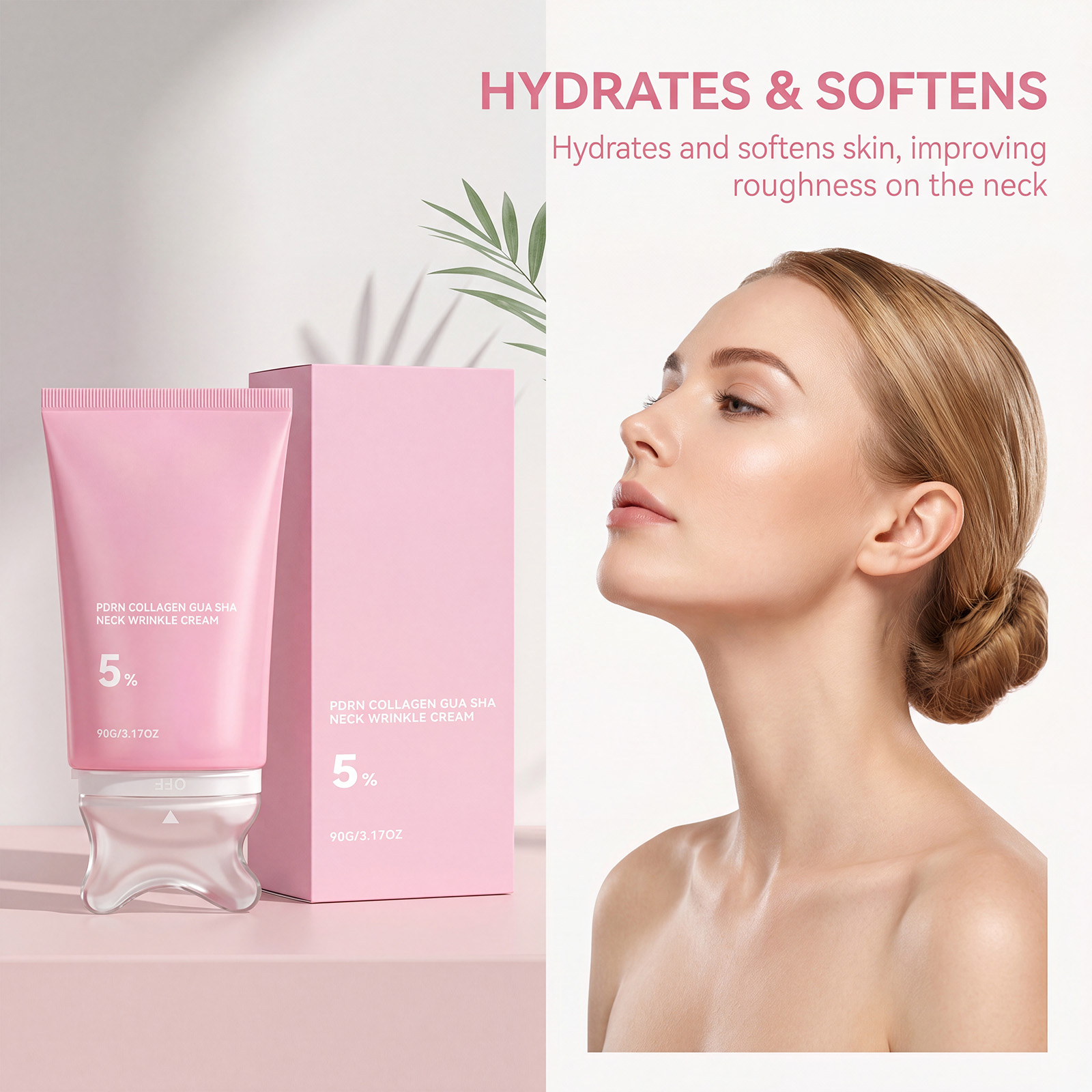 Kollagen-Halscreme Massagecrem – Skincare Glad2Glow Bewertung und Preis