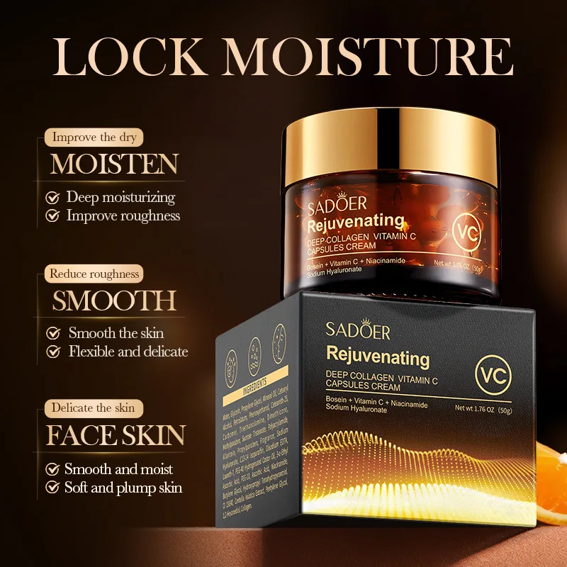 Vitamin C Kapsel Creme Kollage – Skincare Vitamin C Bewertung und Preis