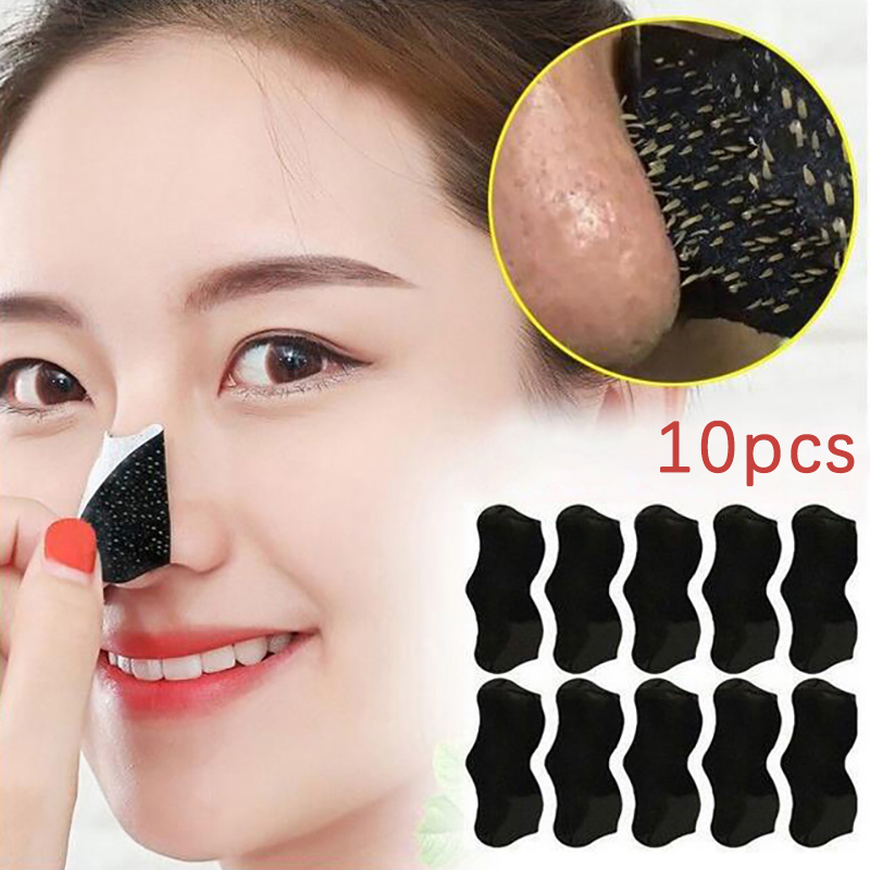 10 Stück Unisex Mitesser-Entfe – Charcoal Pore Strip Bewertung und Preis