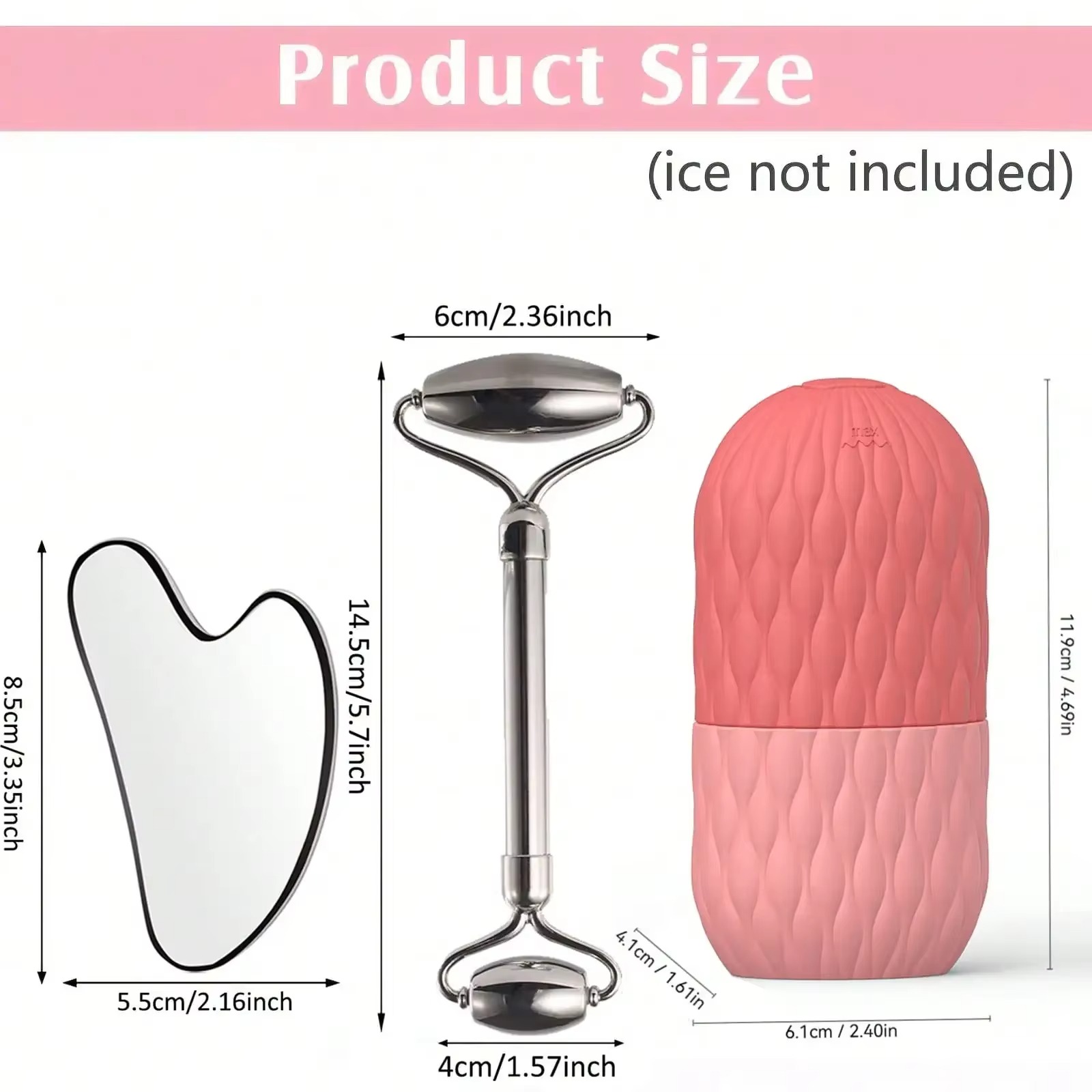 Eisroller & Edelstahl Gua Sha  – Skincare Qv Bewertung und Preis