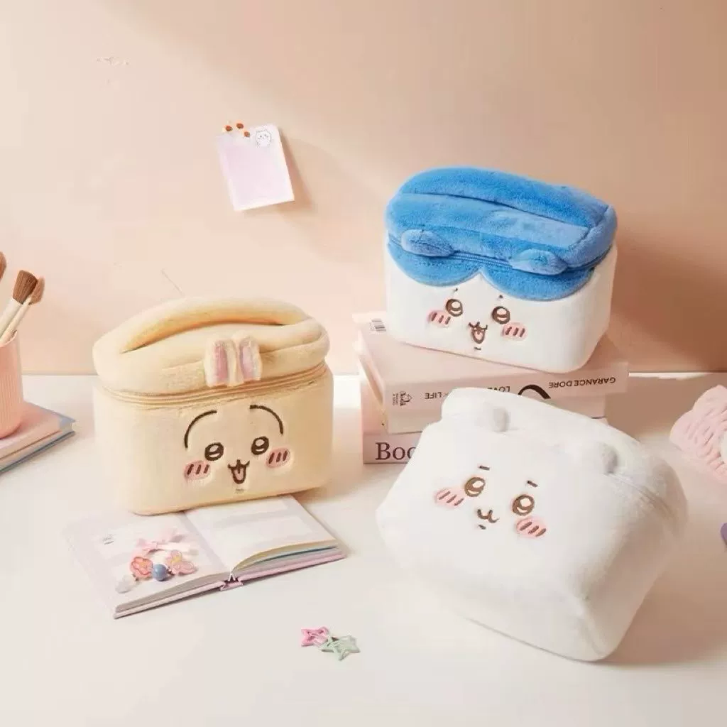 Chiikawa Plüsch-Kosmetiktasche – Skincare D'Alba Bewertung und Preis