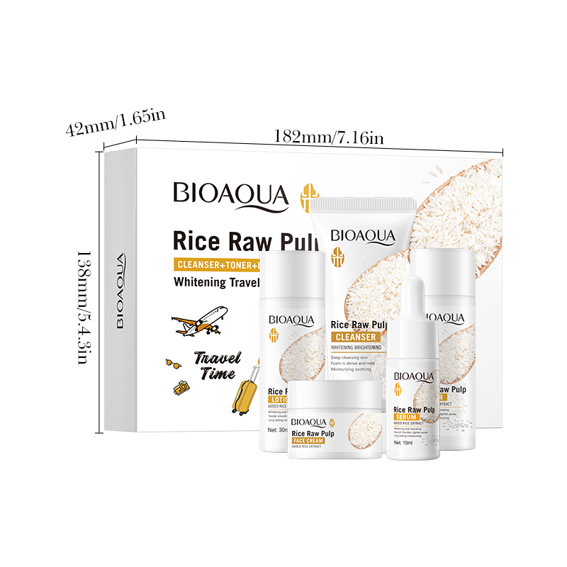 Reispüree Hautpflege-Set & Sei – Skincare Glad2Glow Bewertung und Preis